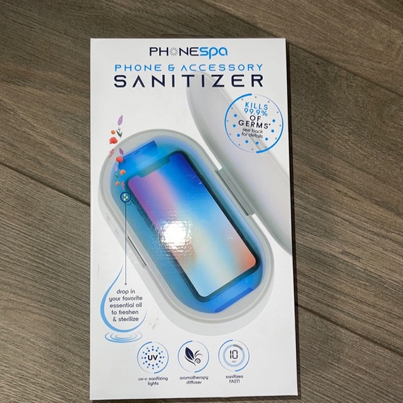 NEW Diffuser & Sanitizer UV-C Smartphones Accessories Aromatherapy essential oil - Picture 1 of 3